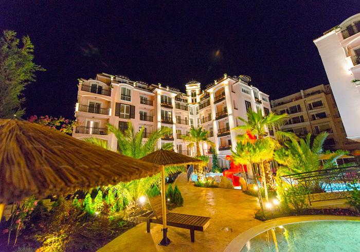 Romance Marine Aparthotel Slantchev Briag Extérieur photo
