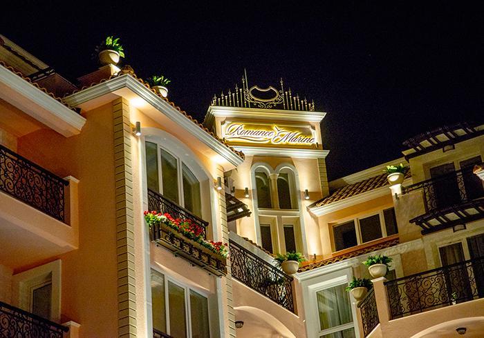 Romance Marine Aparthotel Slantchev Briag Extérieur photo