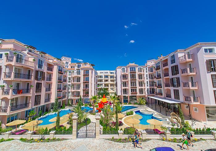 Romance Marine Aparthotel Slantchev Briag Extérieur photo