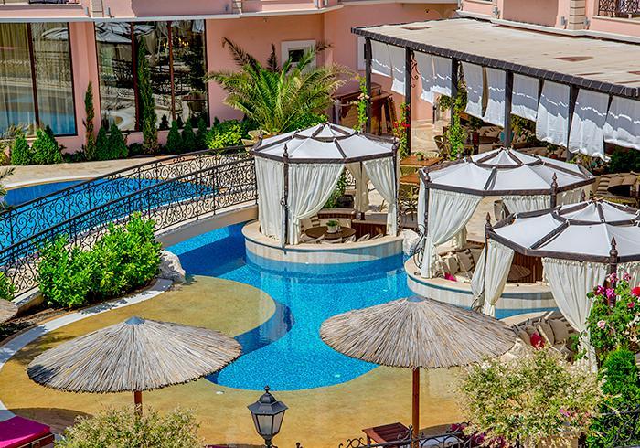 Romance Marine Aparthotel Slantchev Briag Extérieur photo