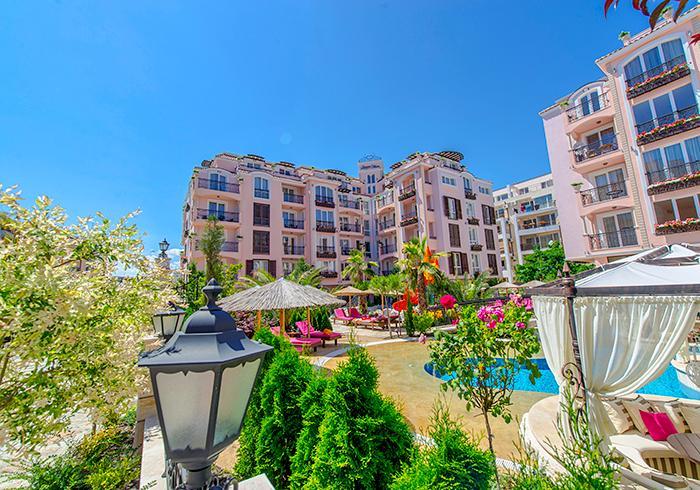 Romance Marine Aparthotel Slantchev Briag Extérieur photo