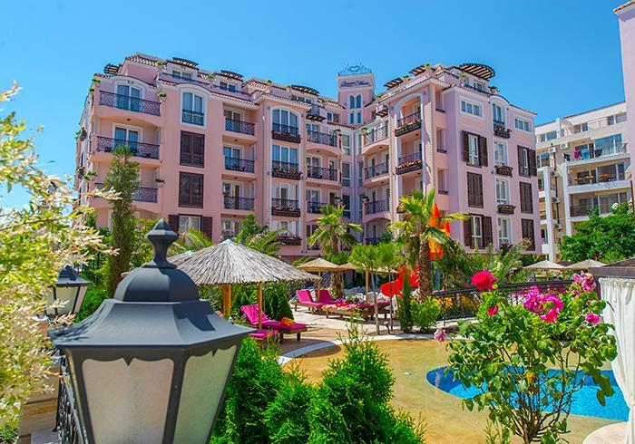 Romance Marine Aparthotel Slantchev Briag Extérieur photo